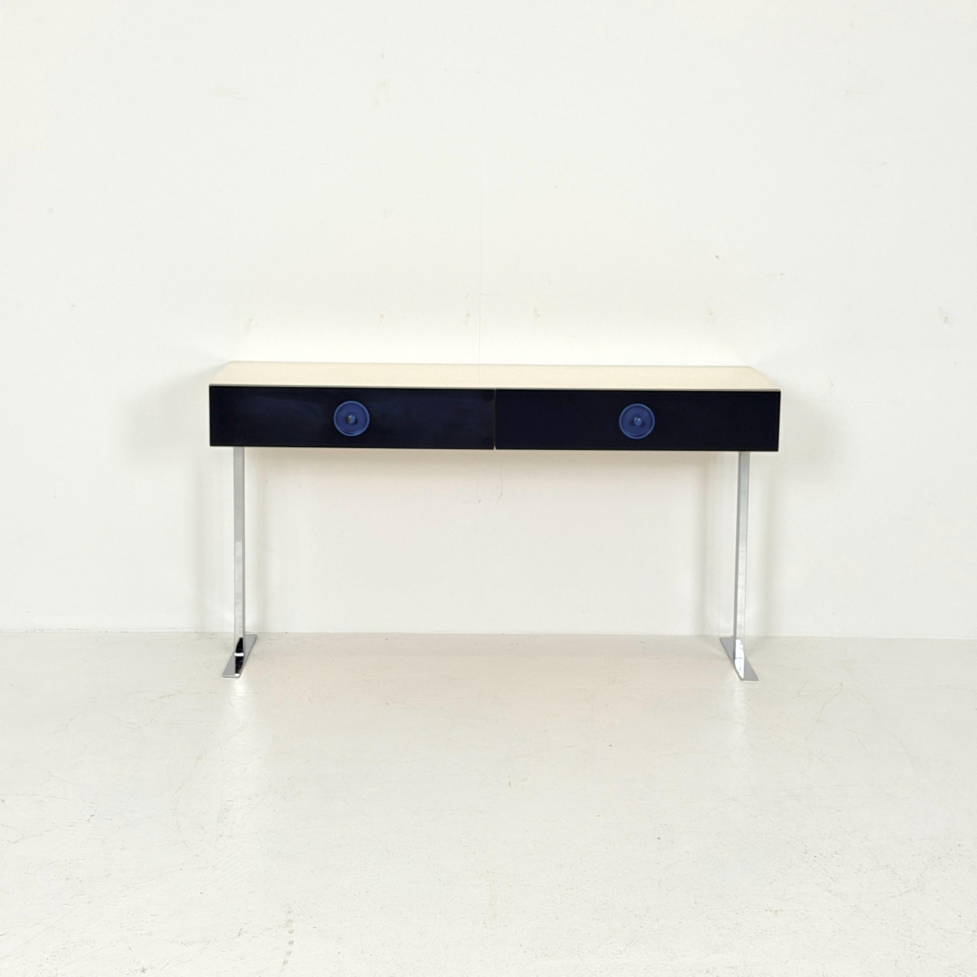 Mid Century Space Age Console Table Desk by Elco Germany 1970s