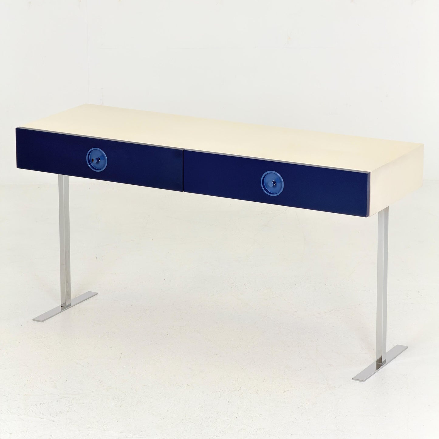 Mid Century Space Age Console Table Desk by Elco Germany 1970s