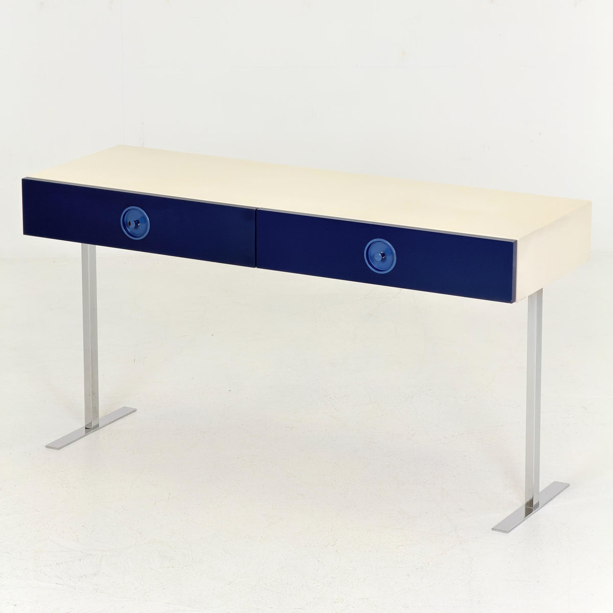 Mid Century Space Age Console Table Desk by Elco Germany 1970s
