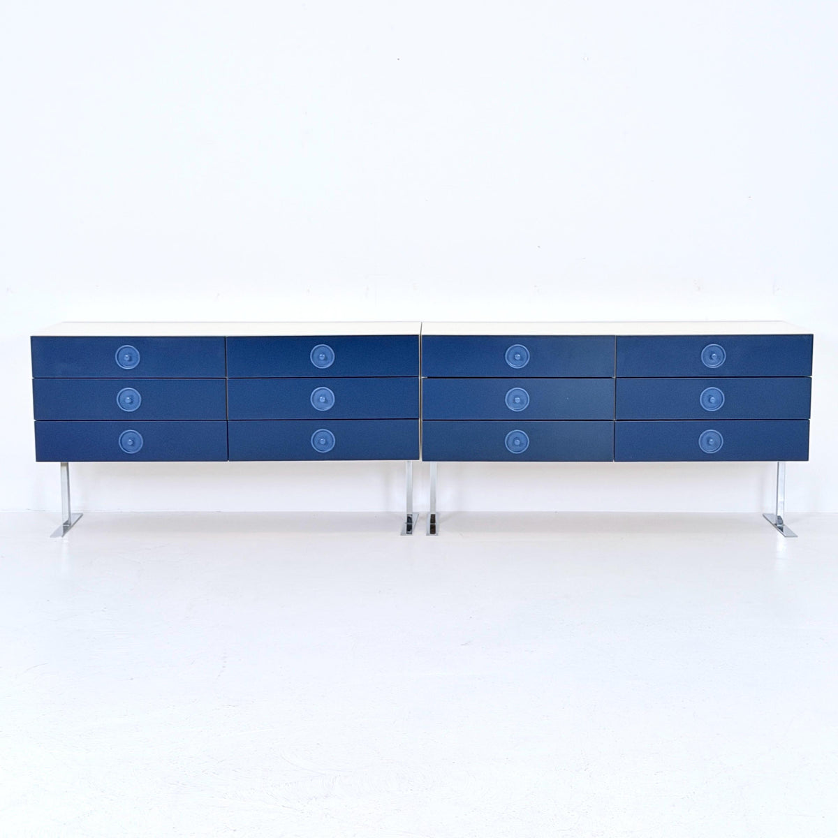 Rare large Mid Century Space Age sideboard - chest of drawers by Elco Germany 1970s