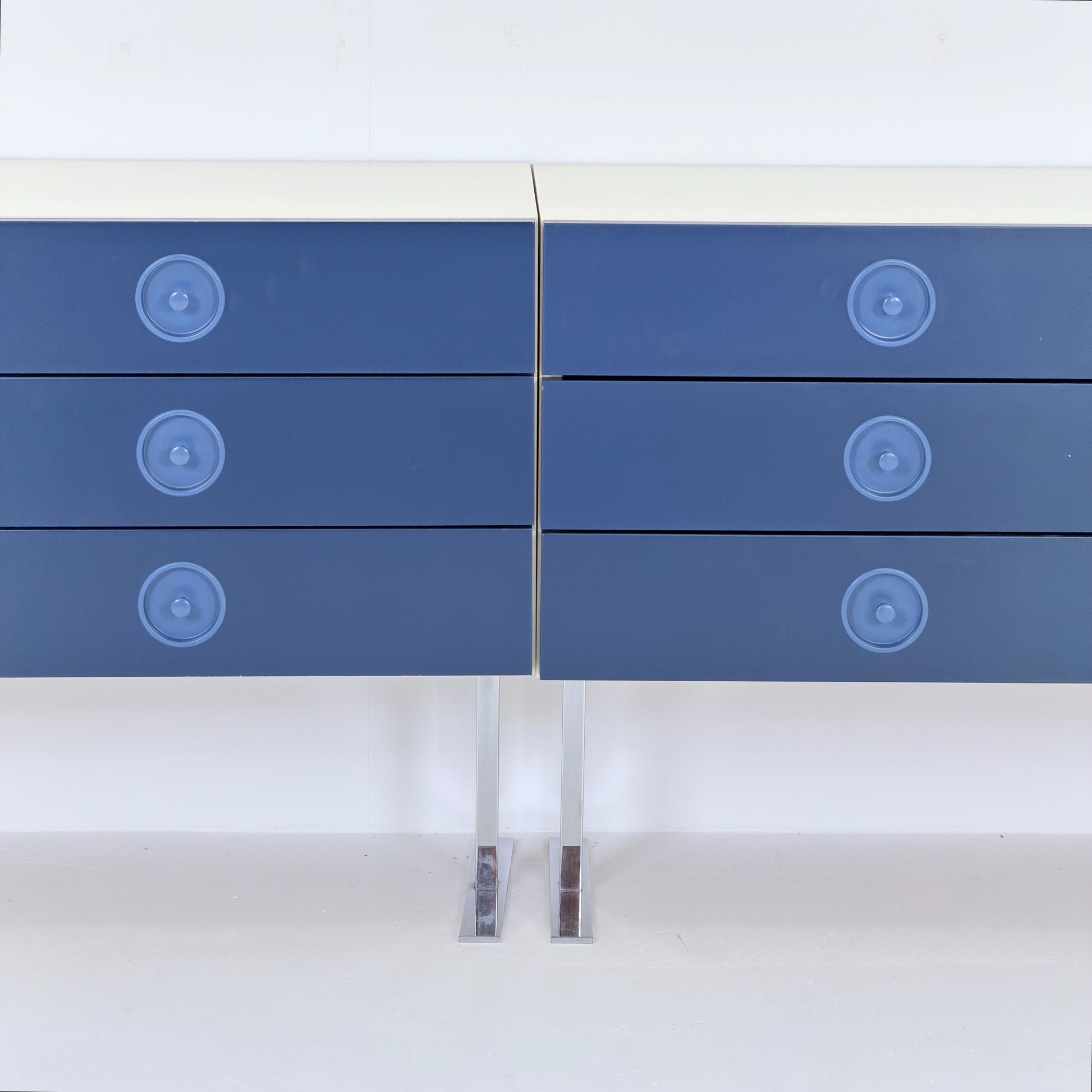Rare large Mid Century Space Age sideboard - chest of drawers by Elco Germany 1970s