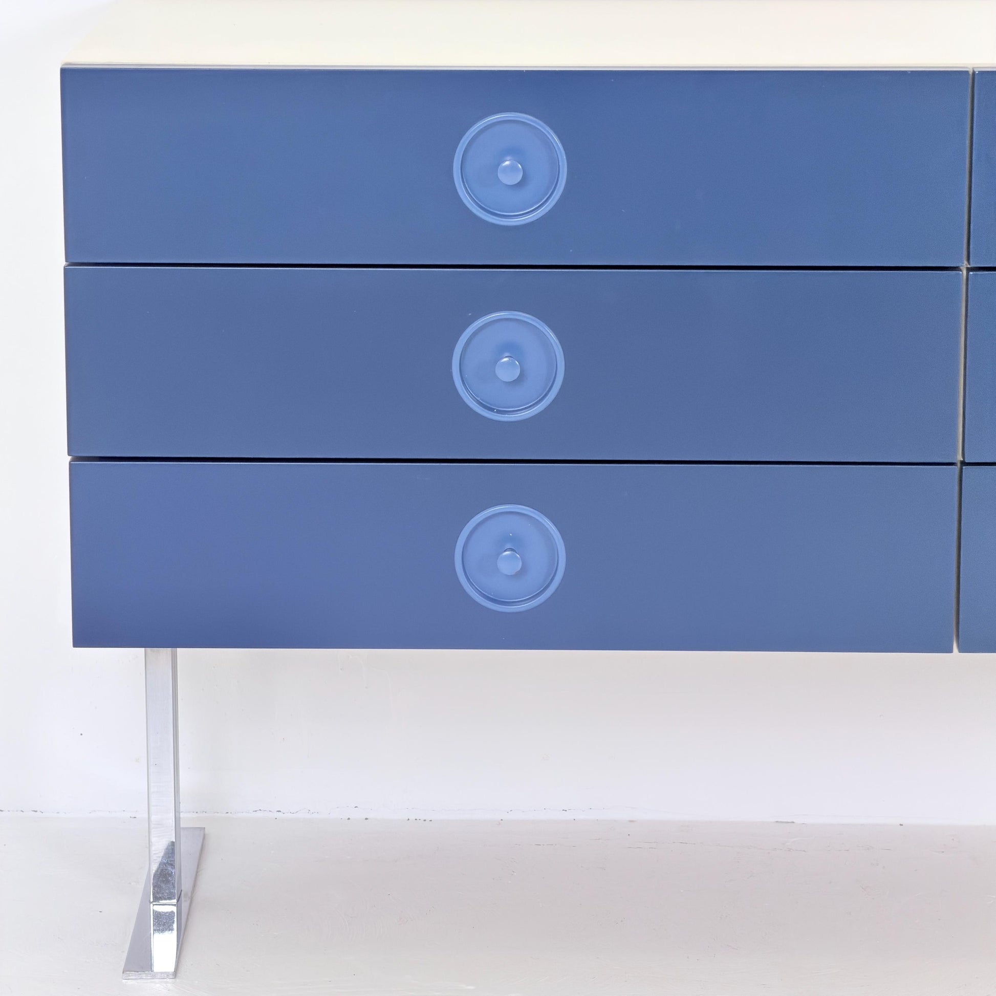 Rare large Mid Century Space Age sideboard - chest of drawers by Elco Germany 1970s