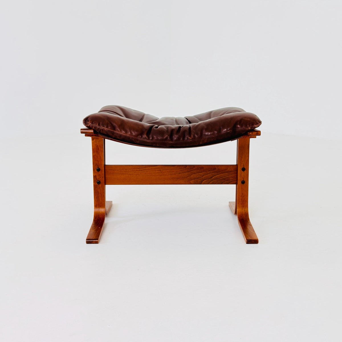 Mid century lounge “Siesta” ottoman by Ingmar Relling, Westnofa Furniture, Norway 1980s