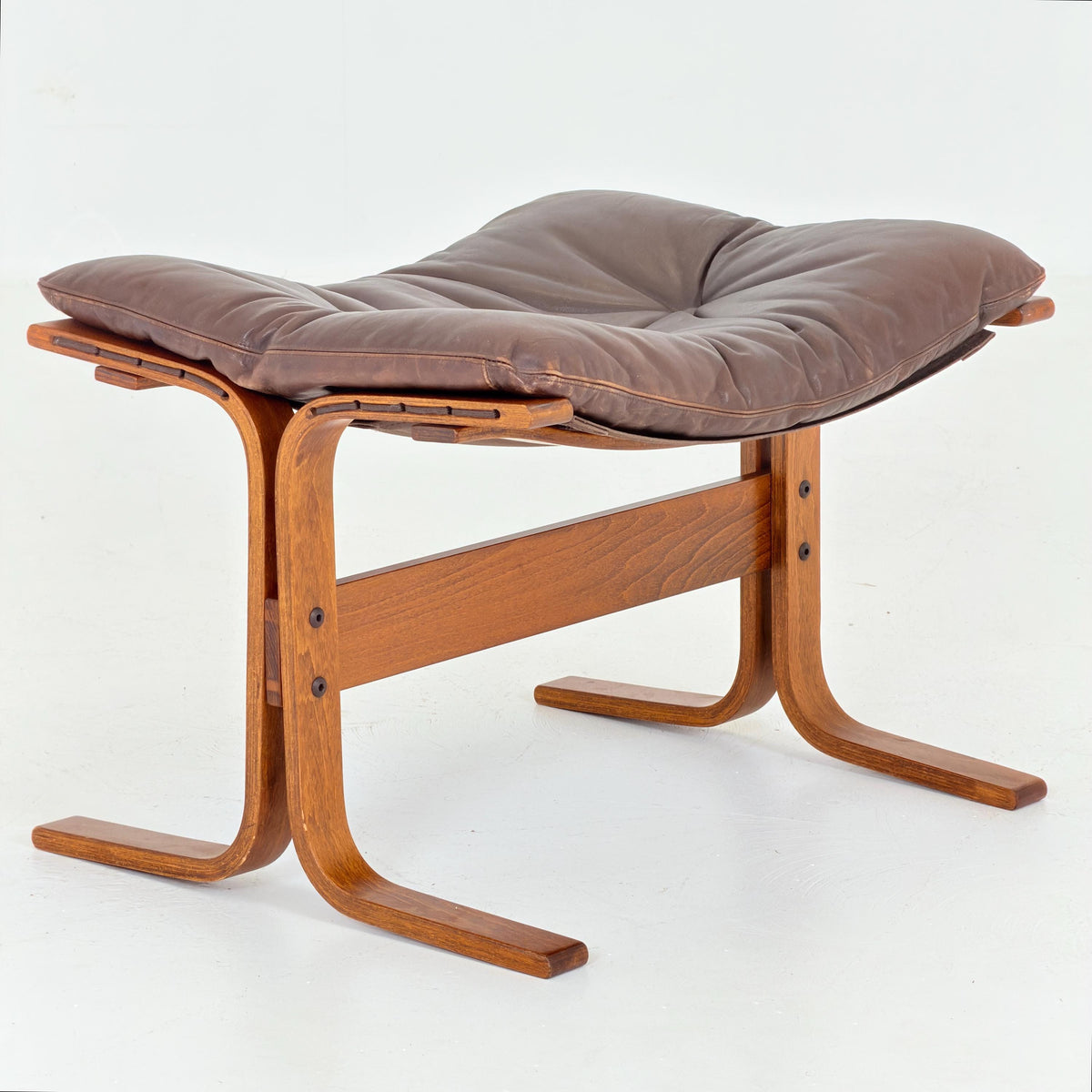 Mid century lounge “Siesta” ottoman by Ingmar Relling, Westnofa Furniture, Norway 1980s