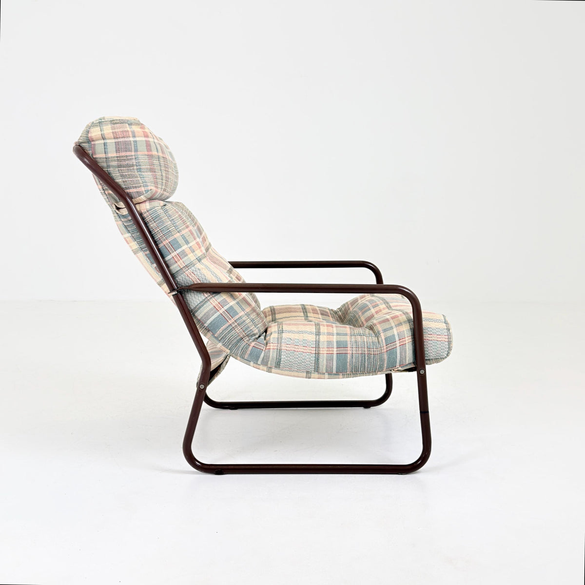 Mid century century Bauhaus tubular lounge armchair for Tomas Jelinek by IKEA 1980s Sweden