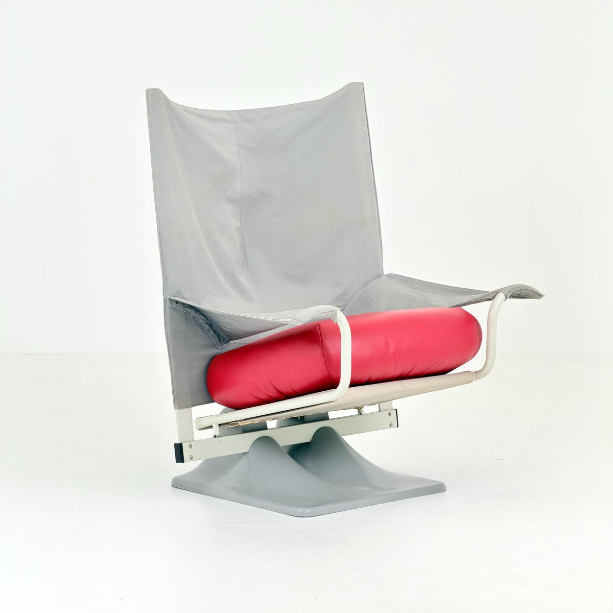Mid-Century AEO Lounge Chair by Paolo Deganello for Archizoom Associati, Cassina, Italy, 1970s