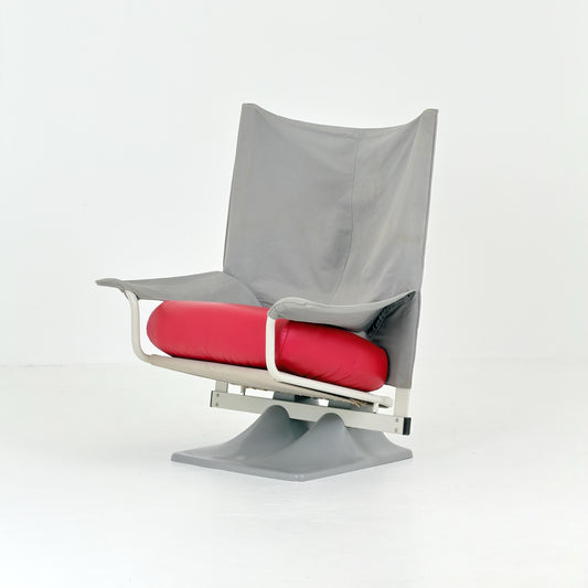 Mid-Century AEO Lounge Chair by Paolo Deganello for Archizoom Associati, Cassina, Italy, 1970s