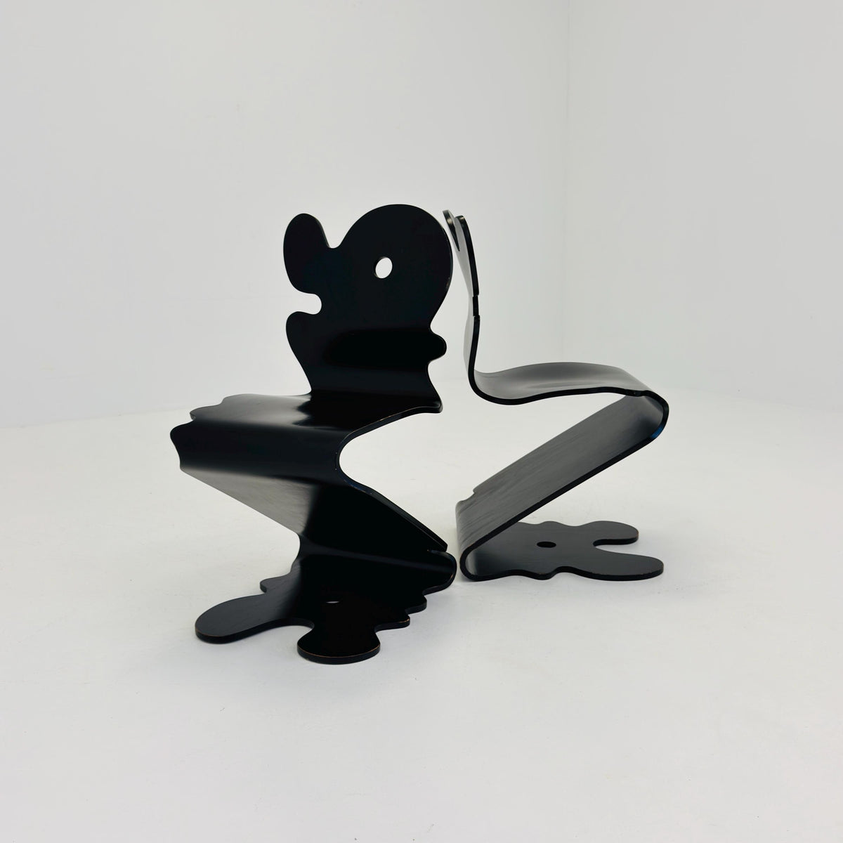 1 of 2 Mid century Verner Panton Pantonic 5000 Chair for Studio HÅG, 1990s Denmark