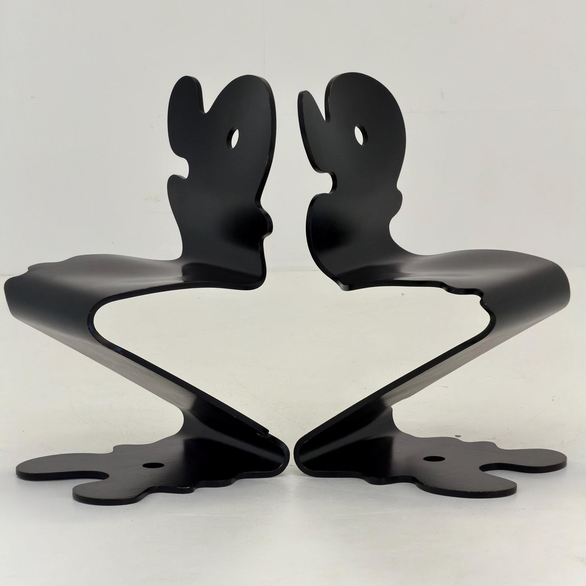 1 of 2 Mid century Verner Panton Pantonic 5000 Chair for Studio HÅG, 1990s Denmark