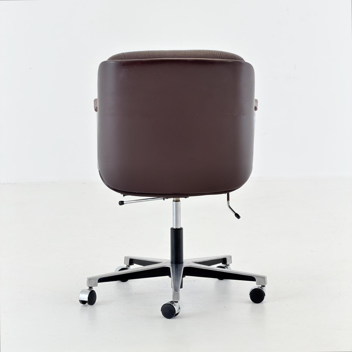 Mid century Blaha swivel Executive Office armChair , 1970s Austria