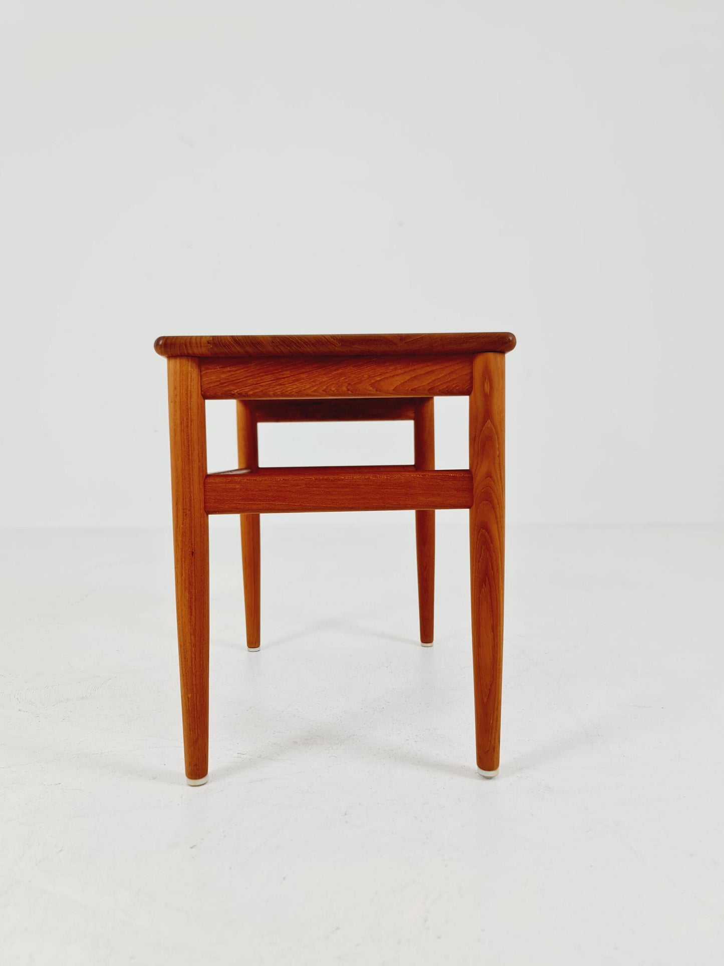 Midcentury Danish Solid teak side table 1960s