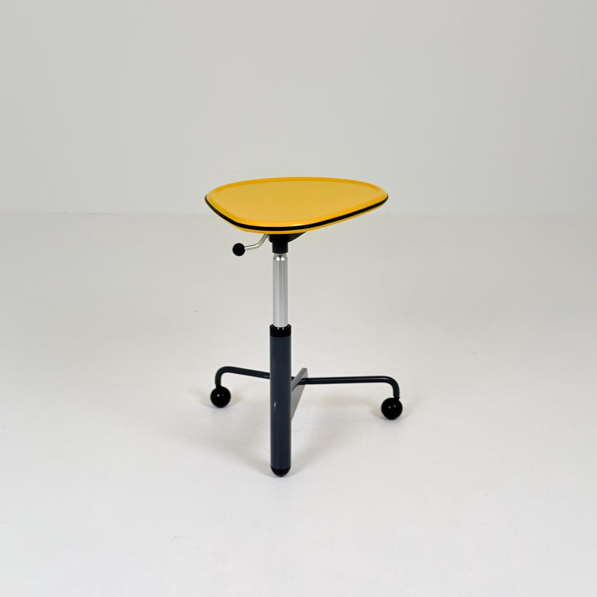 Mid century Adjustable side table “Kick” by Toshiyuki Kita for Cassina Italy 1980s