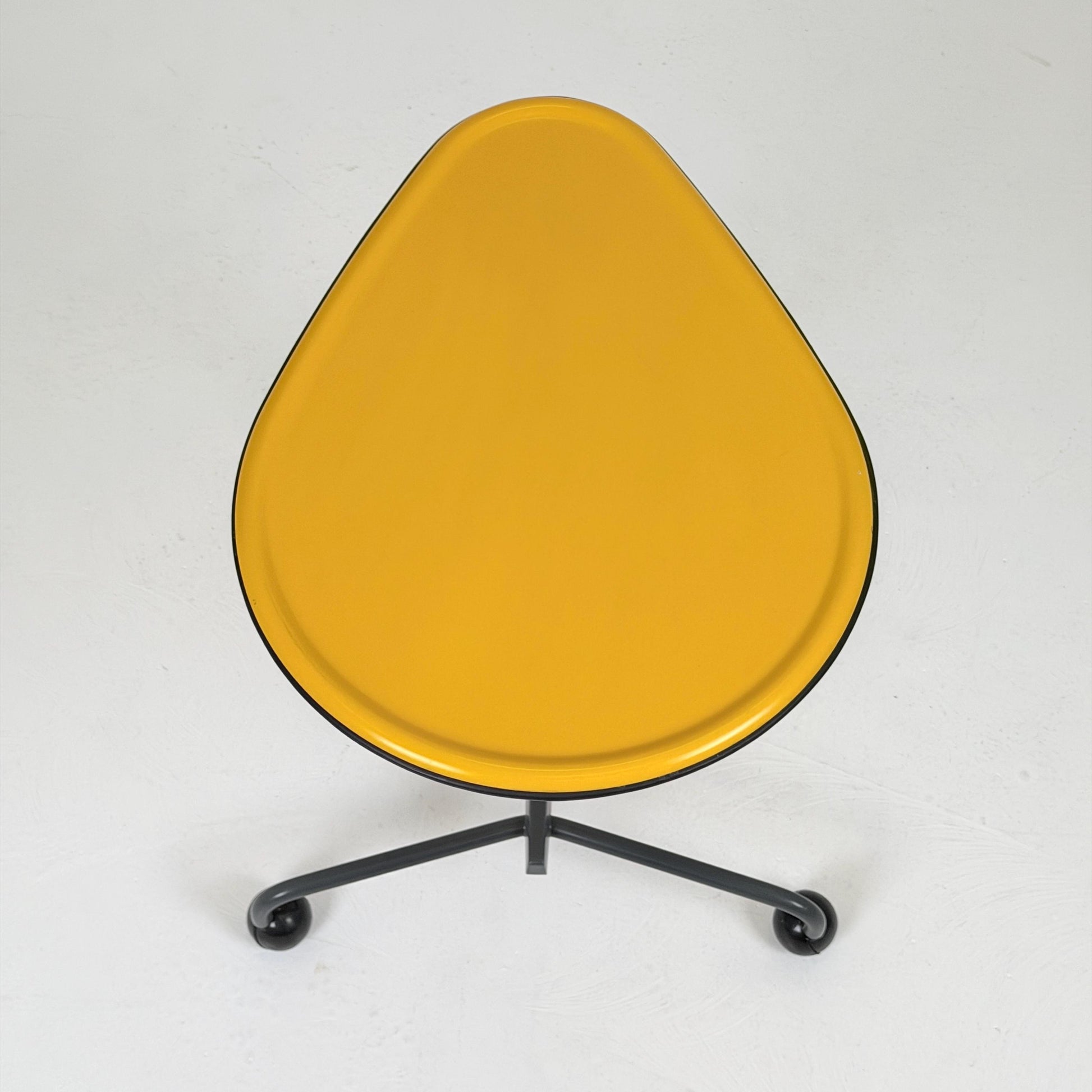 Mid century Adjustable side table “Kick” by Toshiyuki Kita for Cassina Italy 1980s