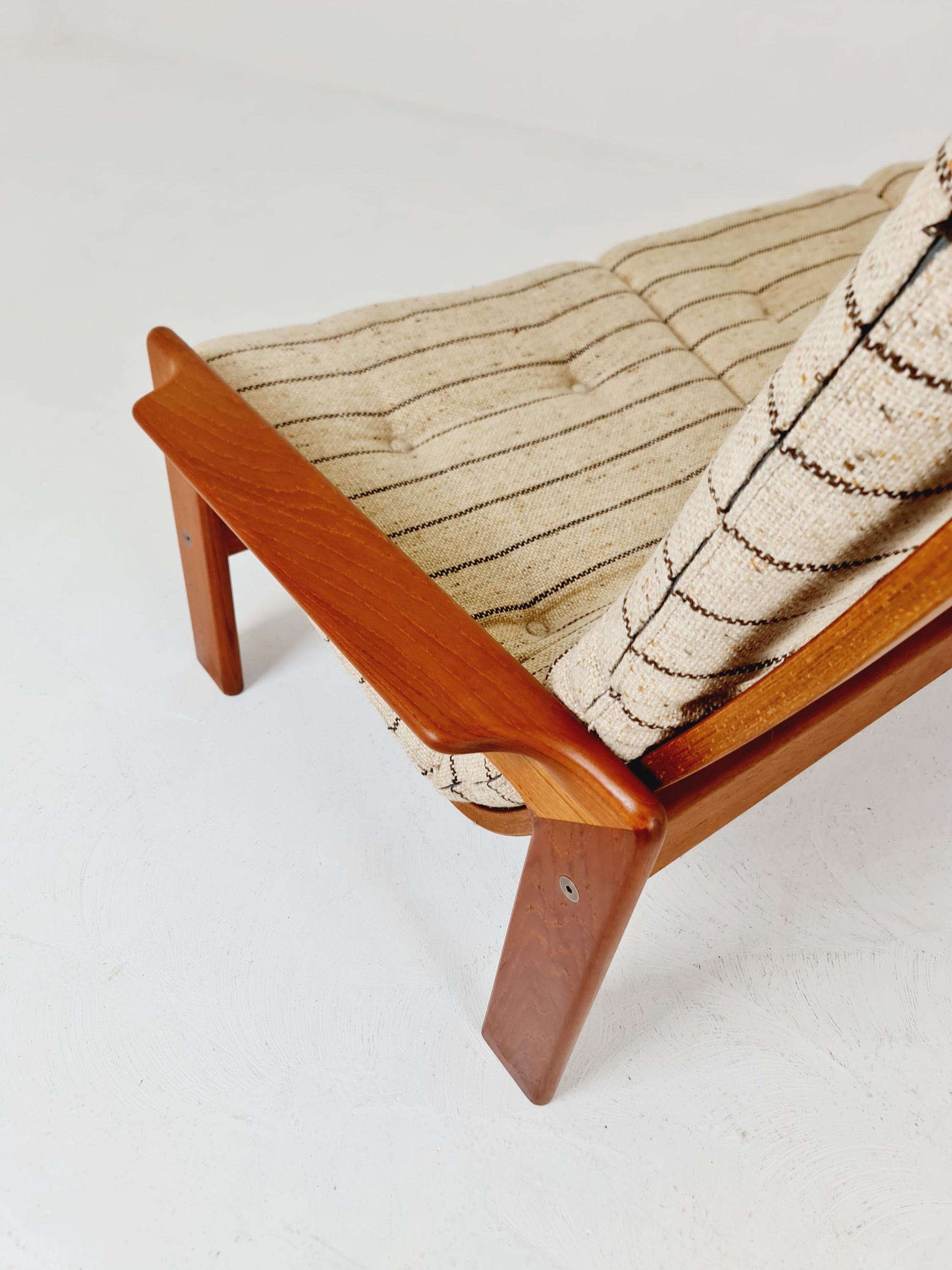 Mid century easy lounge couch by Arne Wahl Iversen for komfort teak , 1960s