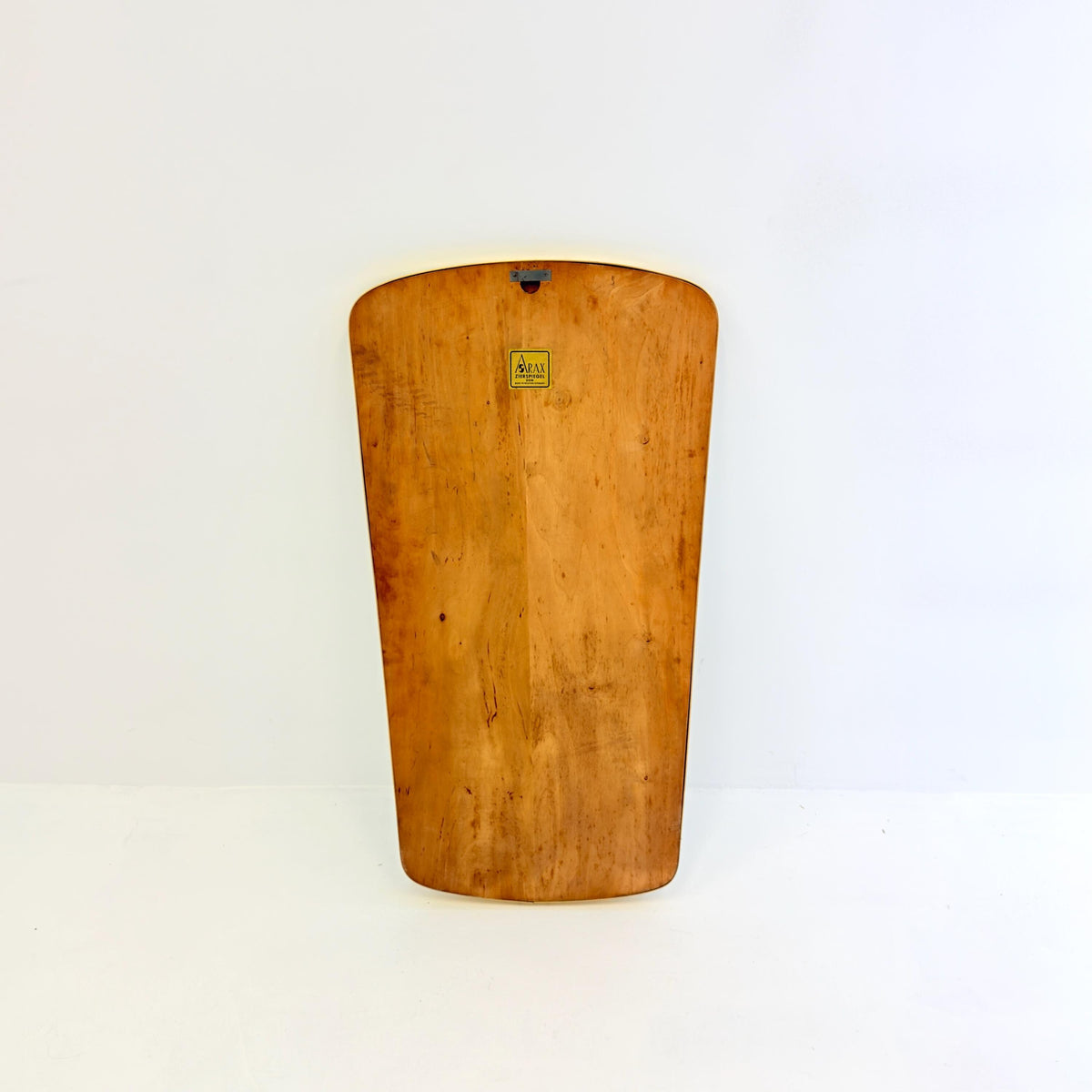 Rare Mid-Century Modern brass kidney Wall Mirror – by Arax zierspiegep western Germany, 1960s