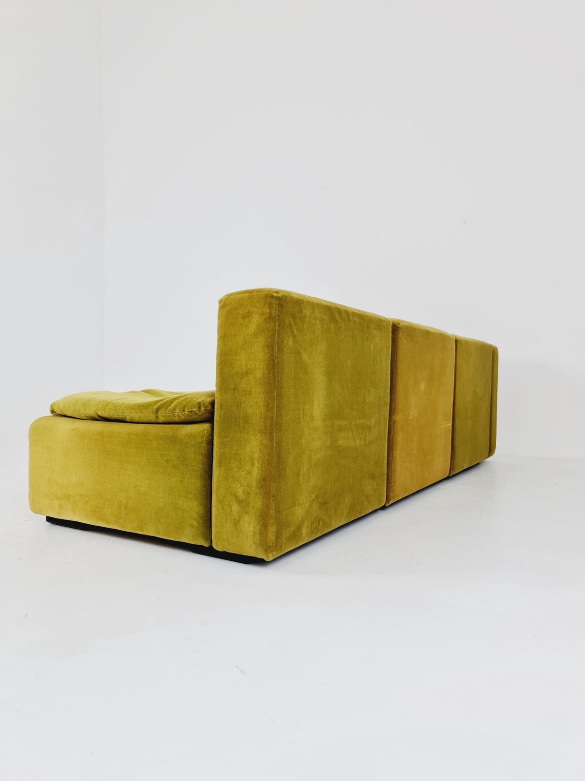 Cor modular mid century green sofa/couch, 1970s, set of 3