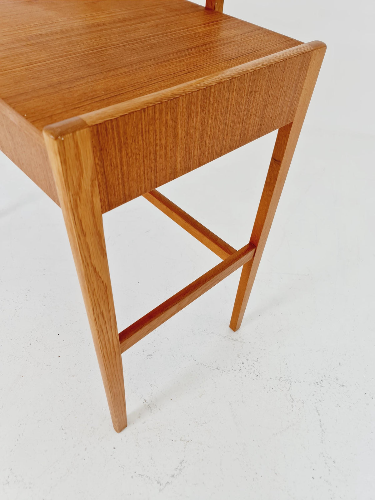 Mid Century Modern Danish Teak vanity table make up table , 1960s