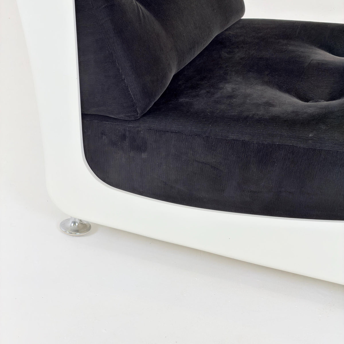 Set of 6 Rare Mid-Century Space Age Modular Lounge Chairs by Mario Bellini for Roche Bobois, 1970s Italy
