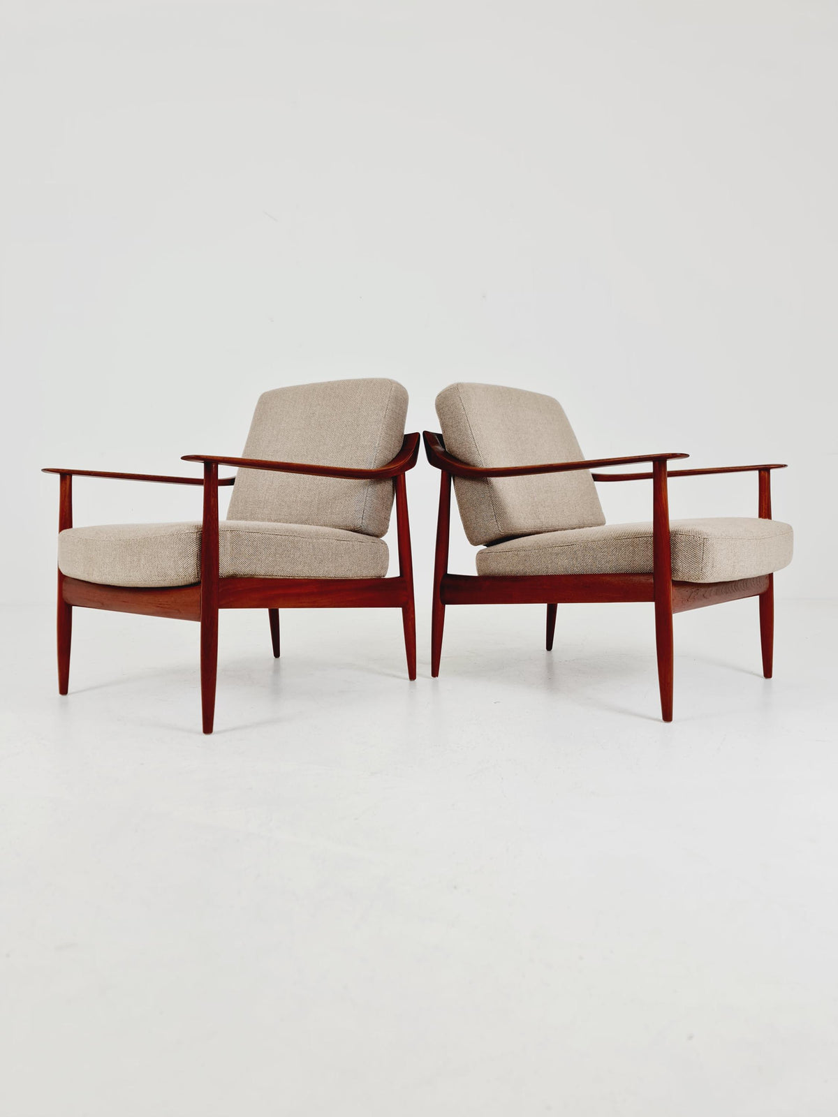 Midcentury Lounge chairs by Walter Knoll for Knoll Antimott , Germany, 1960s,Set of 2