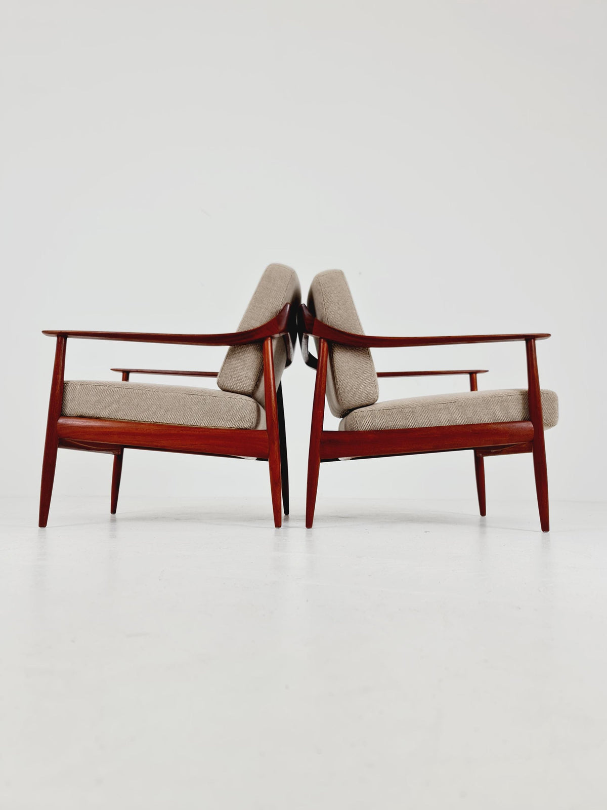 Midcentury Lounge chairs by Walter Knoll for Knoll Antimott , Germany, 1960s,Set of 2