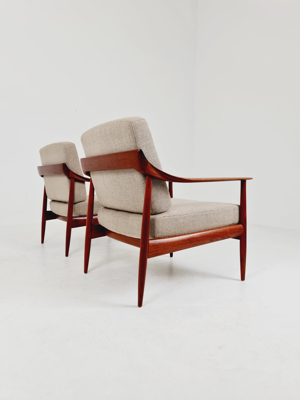 Midcentury Lounge chairs by Walter Knoll for Knoll Antimott , Germany, 1960s,Set of 2