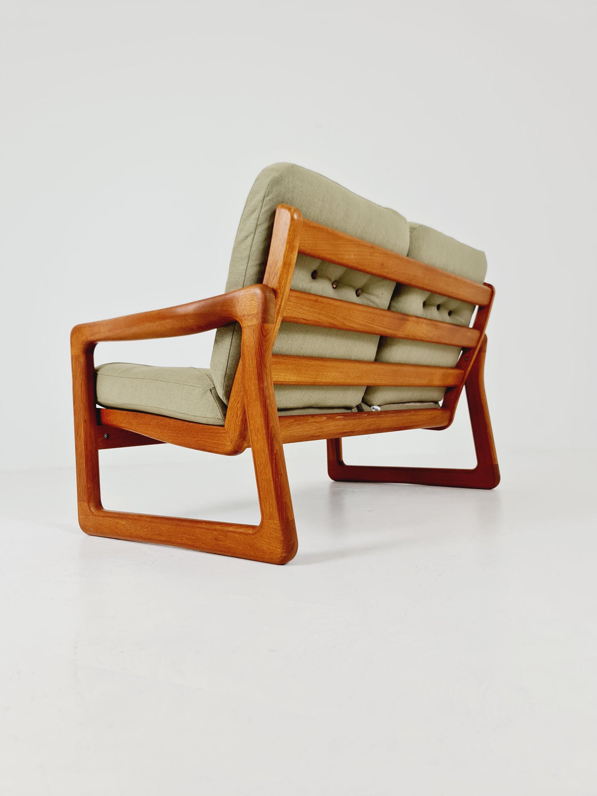 Mid century teak 2 -Seater Sofa by Holstebro Möbelfabrik , 1970s