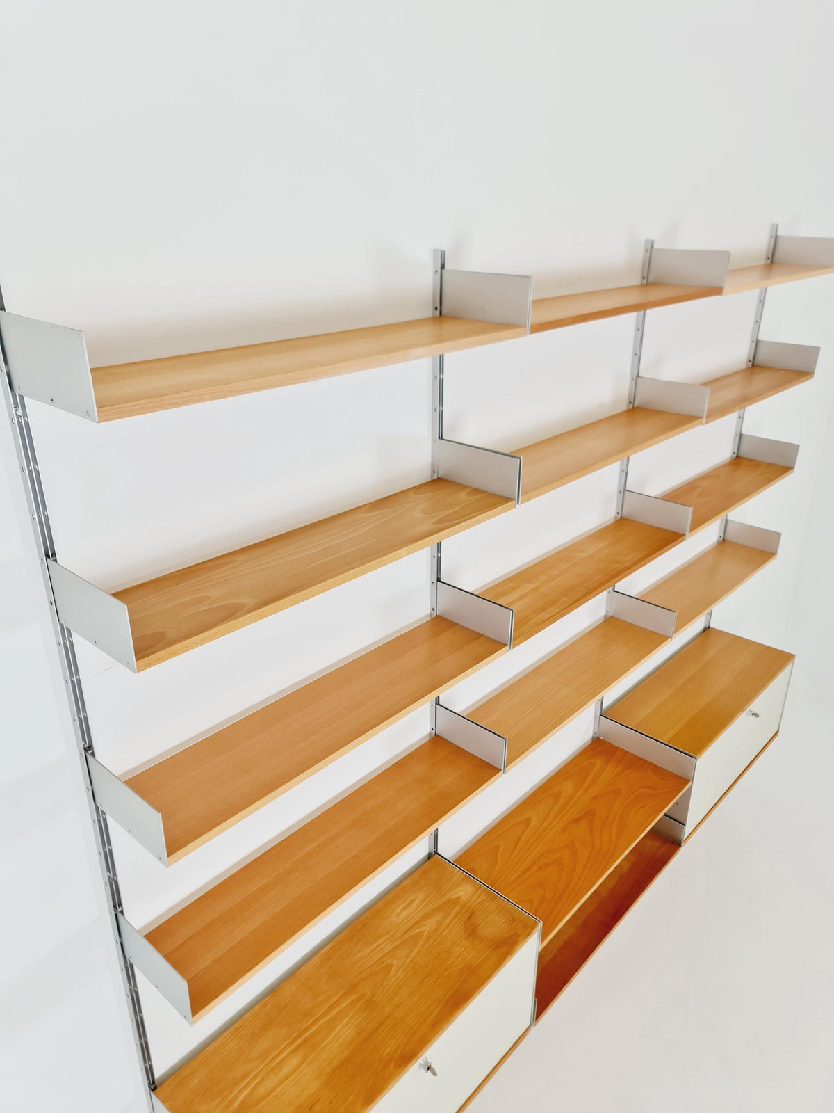 Rare Vintage shelving Unit "606", Dieter Rams for Vitsœ, 1950s