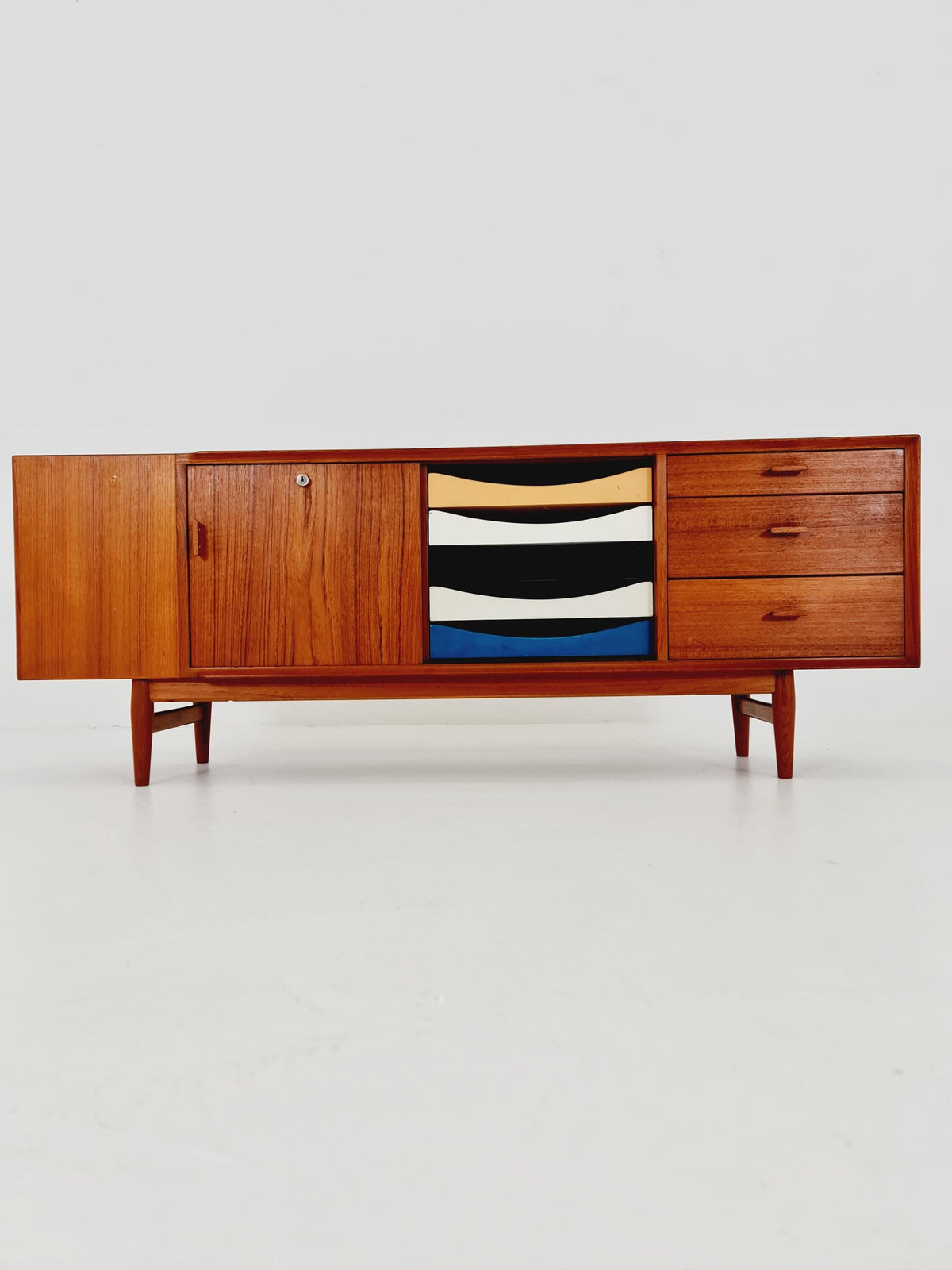 Mid-Century Modern Arne Vodder Model 209 Teak Executive Desk for Sibast
