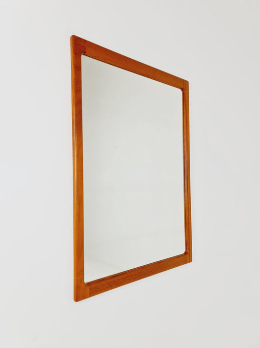 Big Mid century Danish Mirror By Silkborg Møbelfabrik, 1960s