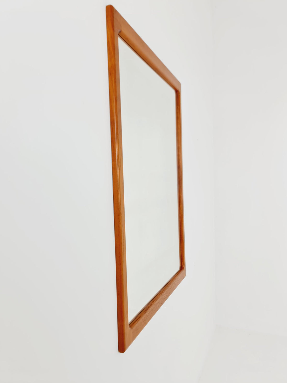 Big Mid century Danish Mirror By Silkborg Møbelfabrik, 1960s