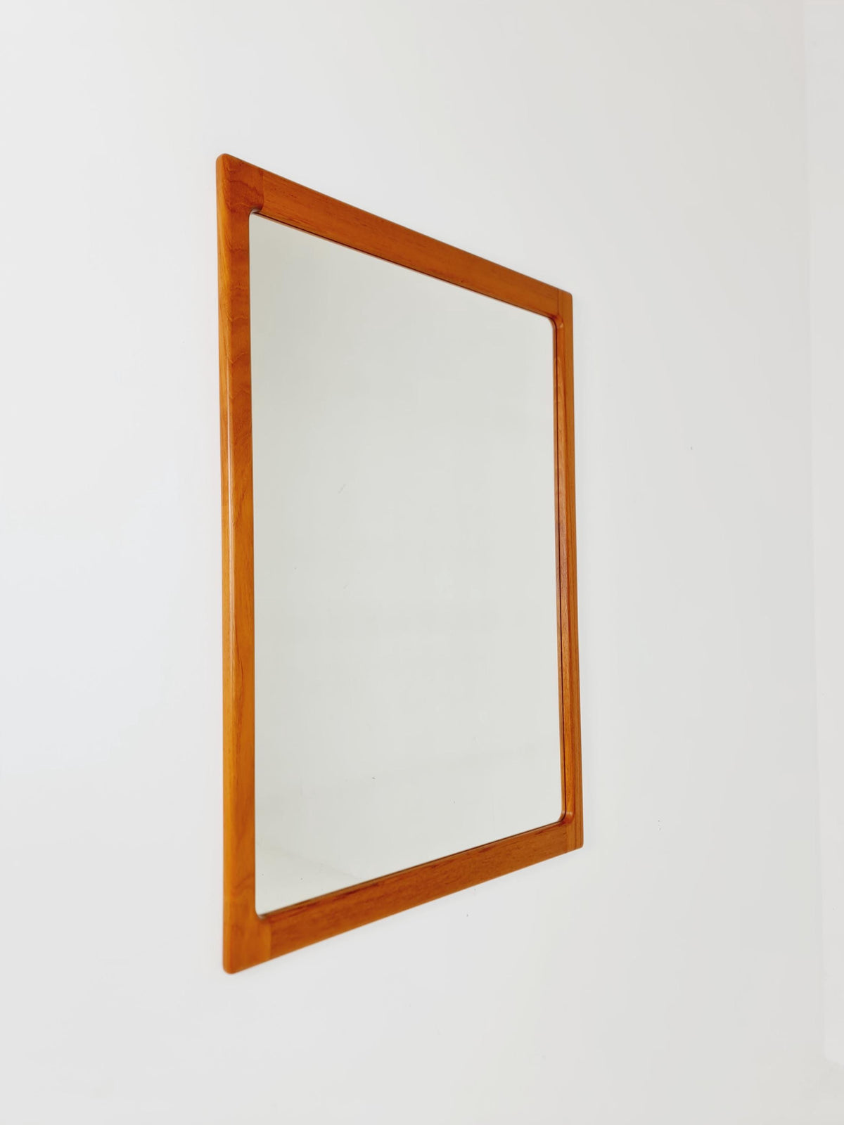 Big Mid century Danish Mirror By Silkborg Møbelfabrik, 1960s