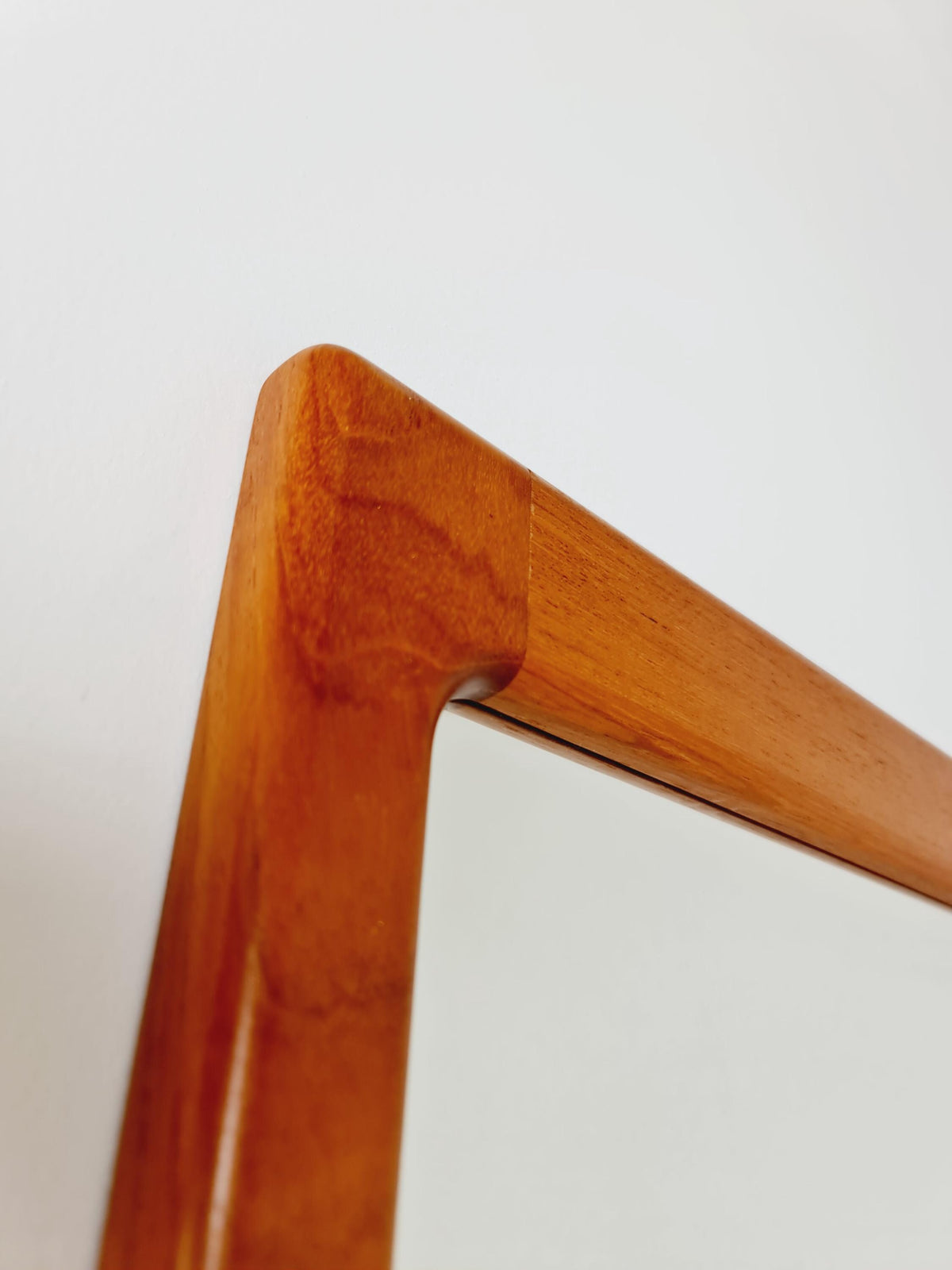 Big Mid century Danish Mirror By Silkborg Møbelfabrik, 1960s