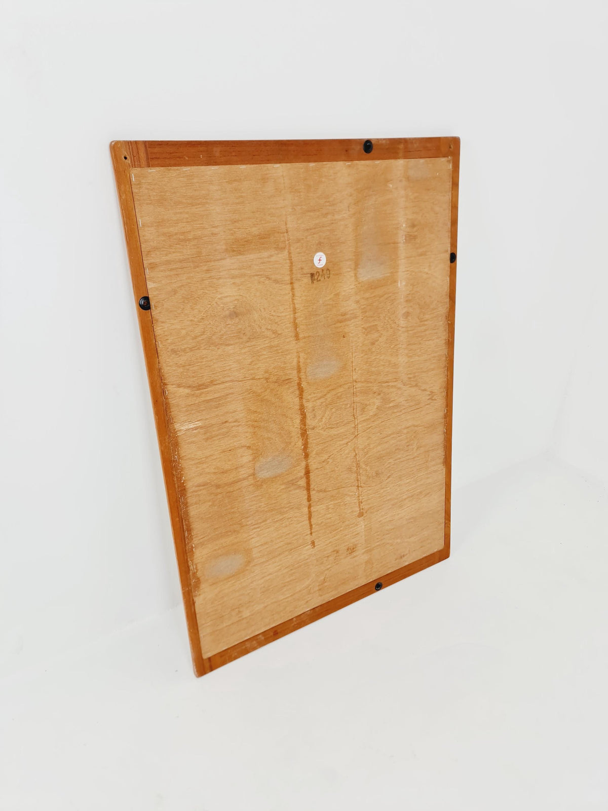 Big Mid century Danish Mirror By Silkborg Møbelfabrik, 1960s