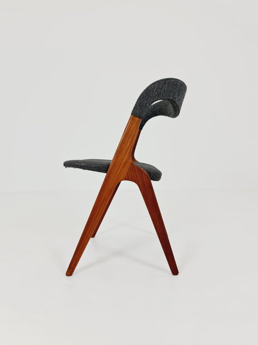 Vintage Danish teak "sonja"chair by johannes Andersen for Vamo ,Sönderborg Denmark , 1960s,