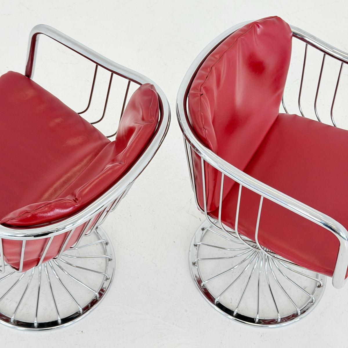 1 of 2 Mid-Century Cantilever Armchairs by Gastone Rinaldi for RIMA, Italy, 1970s