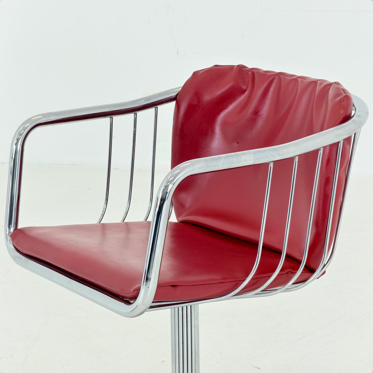 1 of 2 Mid-Century Cantilever Armchairs by Gastone Rinaldi for RIMA, Italy, 1970s