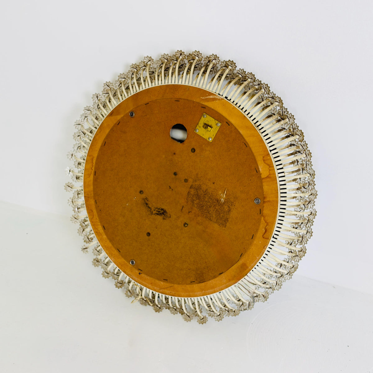 Mid Century Backlit Round Wall Mirror by Emil Stejnar for Rupert Nikoll, 1960s Germany