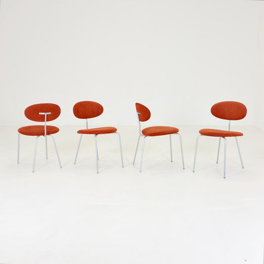 Set of 4 Hans Bellmann Dining Chairs for Domus Schwaikheim, 1960s Germany