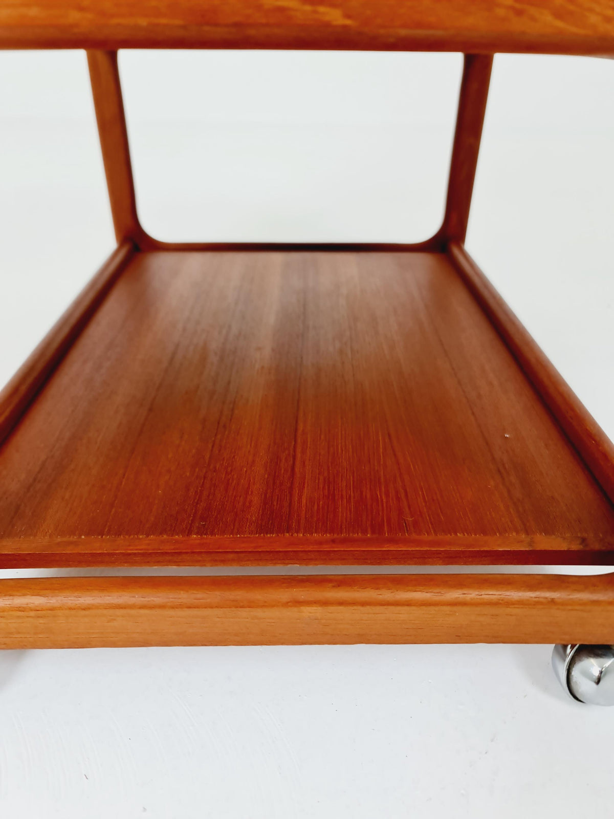 Midcentury danish Teak Vintage Side table/ Bedside table By Erik Brouer for Brouer , 1960s