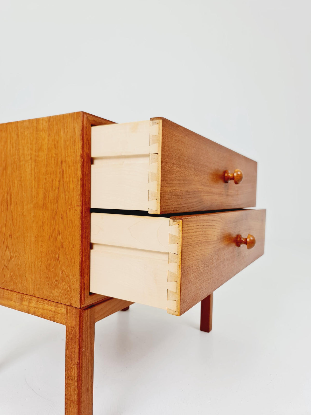 Midcentury Danish teak Side table/ Bedside table Kai Kristiansen Modell 501 , 1960s