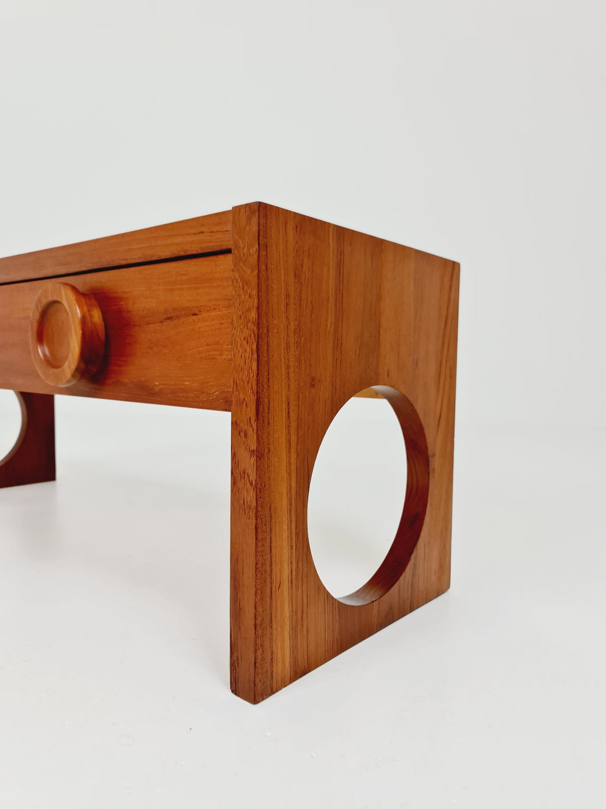 Rare Mid century Danish solid Teak Sideboard , 1960s