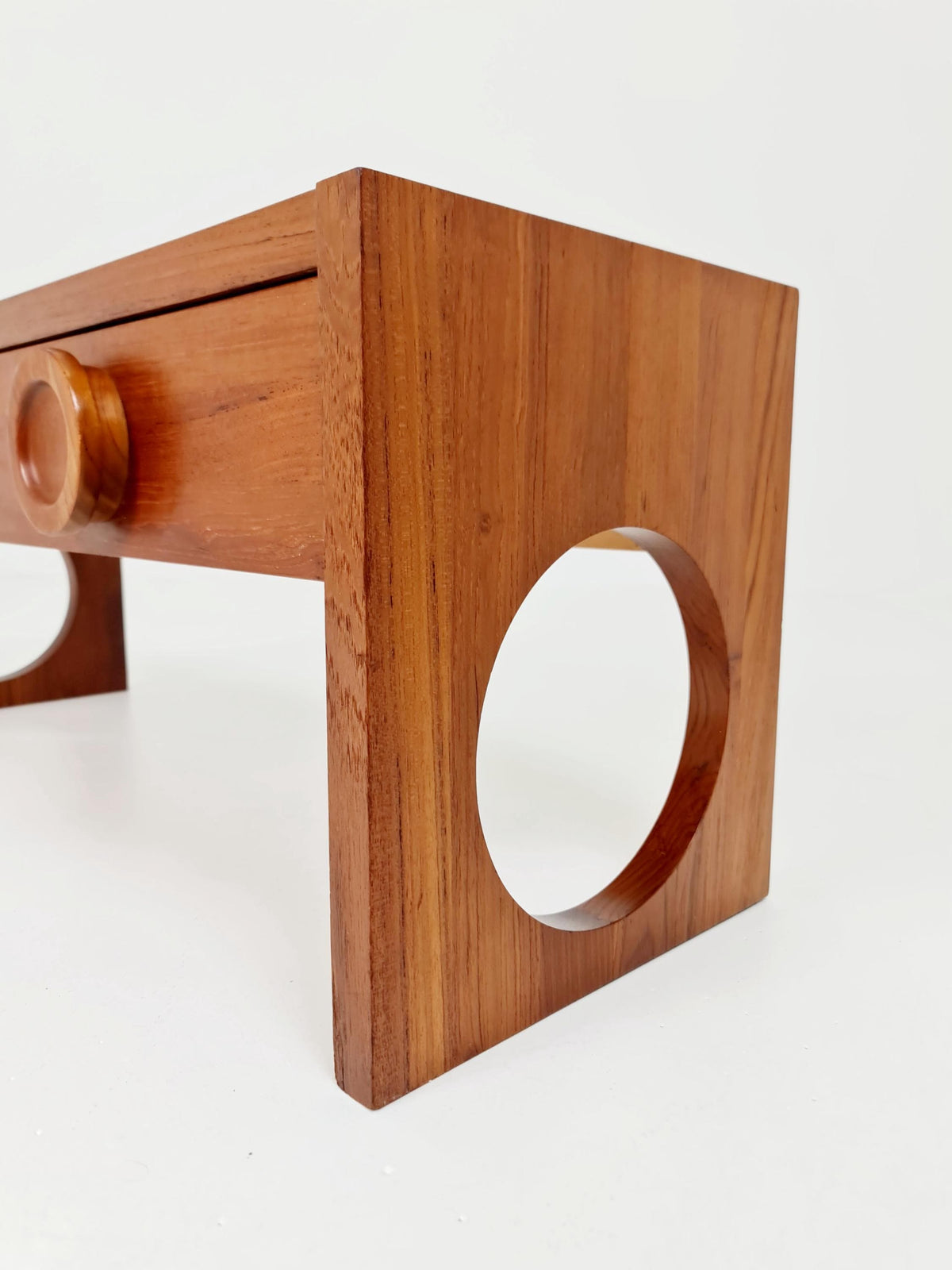 Rare Mid century Danish solid Teak Sideboard , 1960s