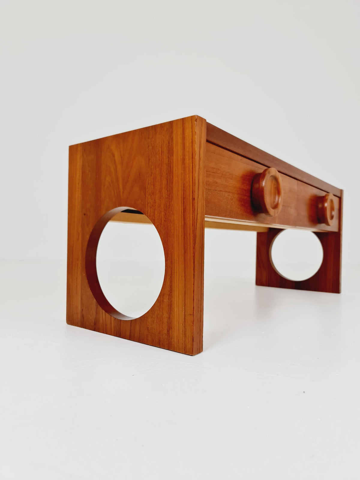 Rare Mid century Danish solid Teak Sideboard , 1960s