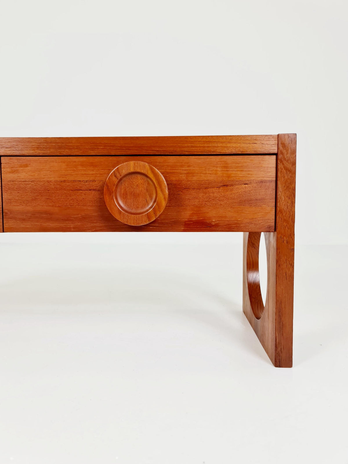 Rare Mid century Danish solid Teak Sideboard , 1960s