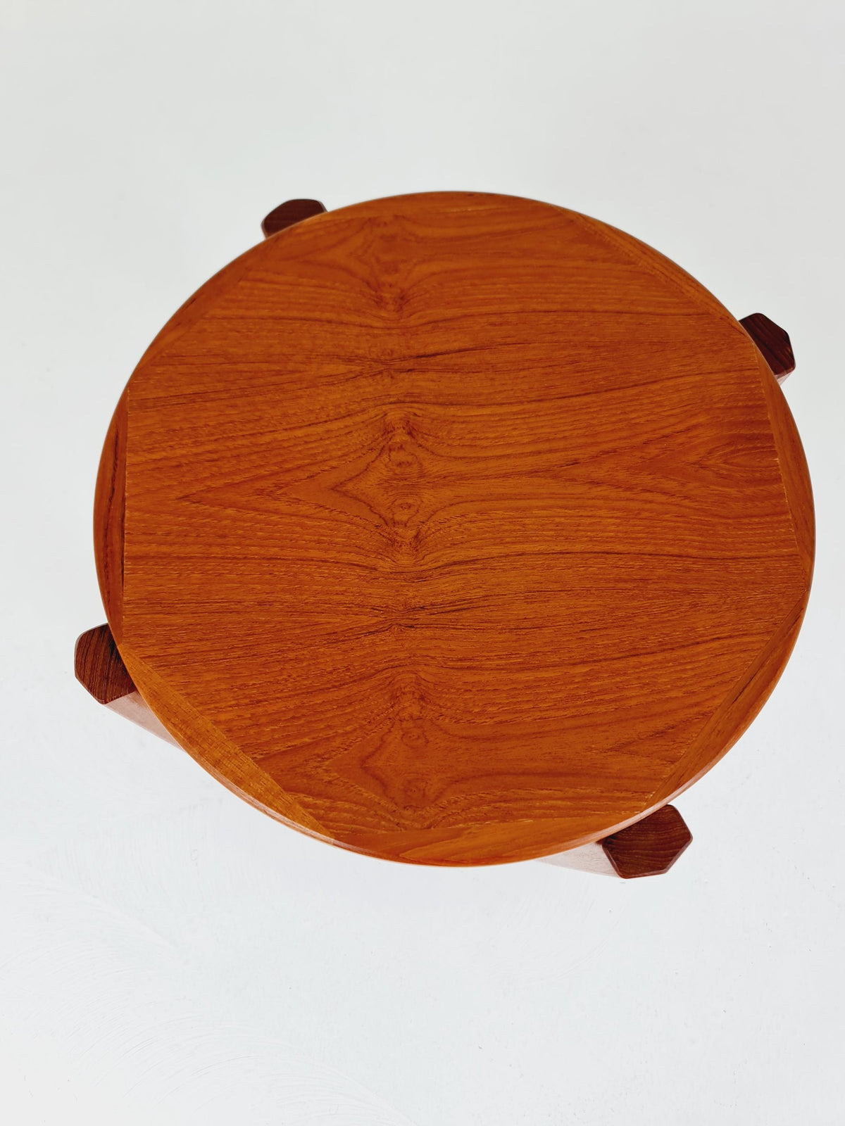 Midcentury Danish Solid teak side table By Toften Möbelfabikken 1960s