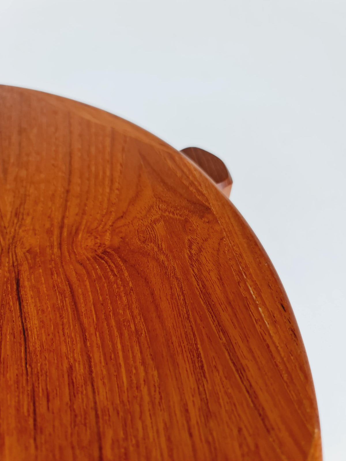 Midcentury Danish Solid teak side table By Toften Möbelfabikken 1960s