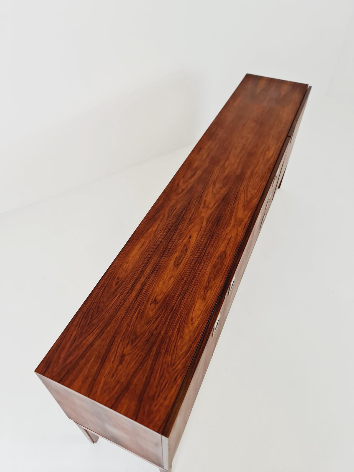 Rare Mid Century Modern German rosewood Sideboard by Palette Mööbel , 1950s