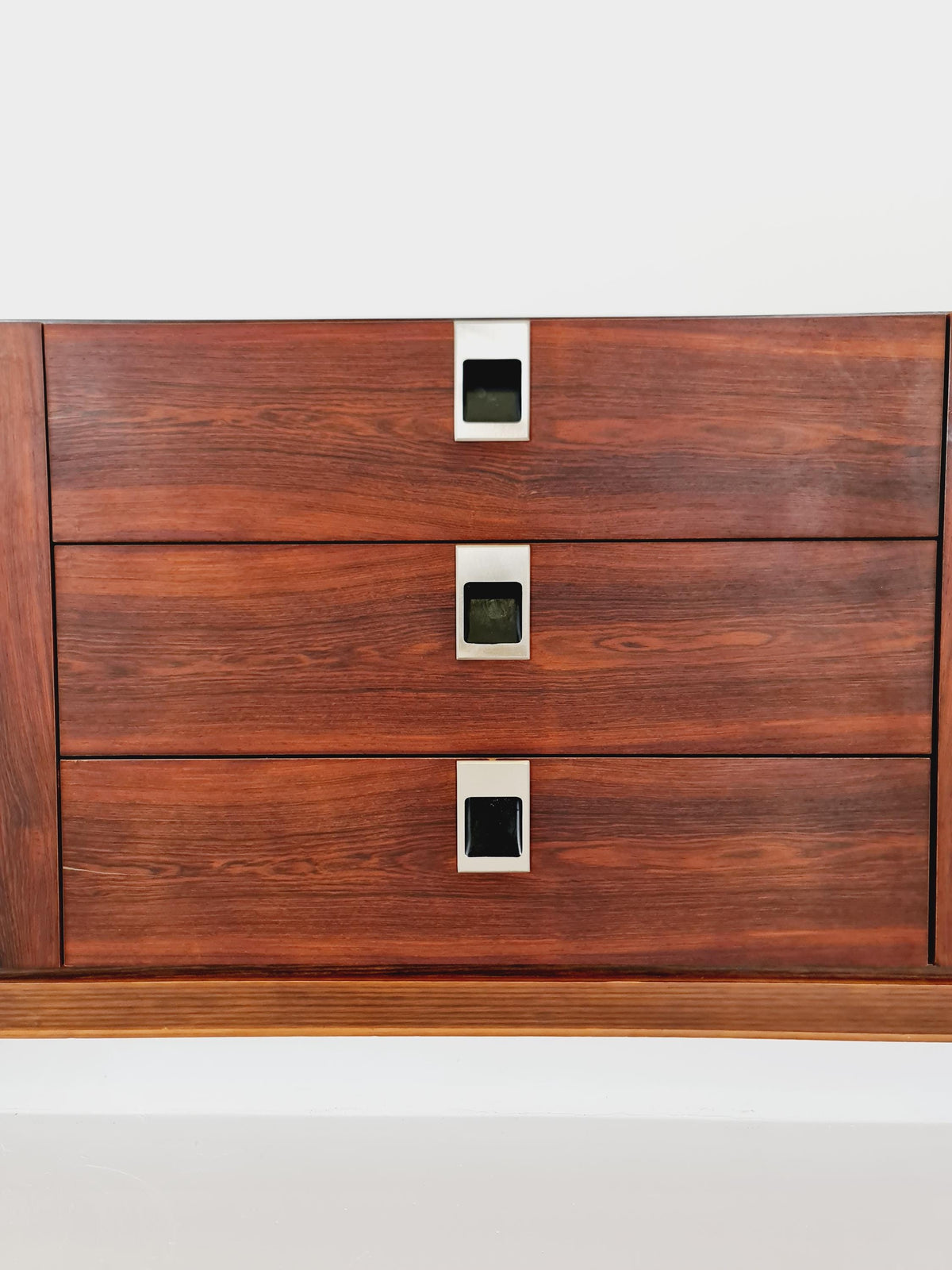 Rare Mid Century Modern German rosewood Sideboard by Palette Mööbel , 1950s