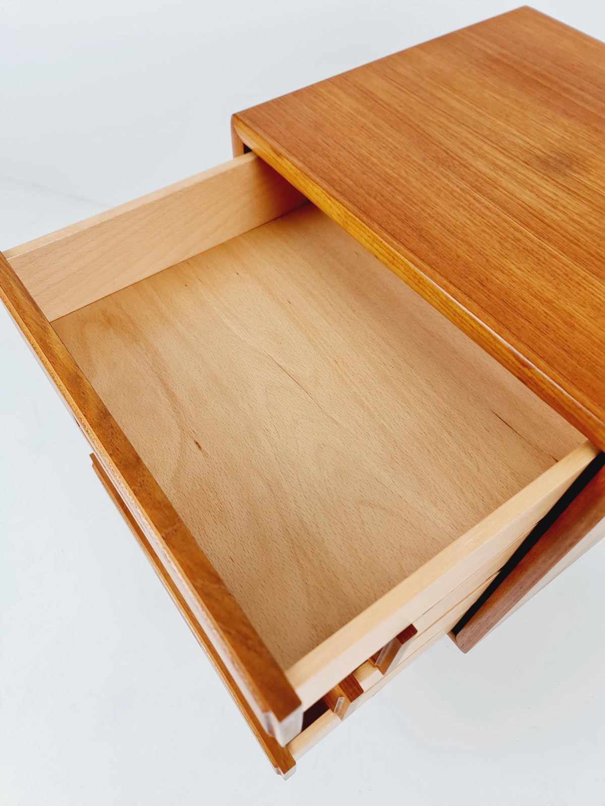 Midcentury danish teak chest of drawers, 4 drawers, 1960s