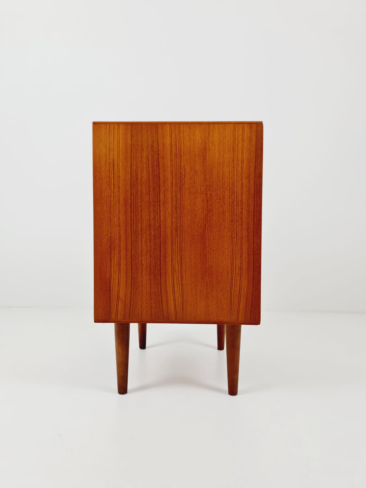 Midcentury danish teak chest of drawers, 4 drawers, 1960s